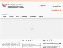 Tablet Screenshot of klatt.pl
